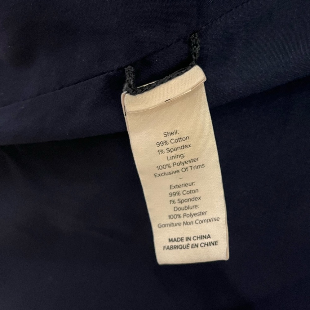 NWT Cinq à Sept Mills Denim Appliqué Blazer - Picture 10 of 10